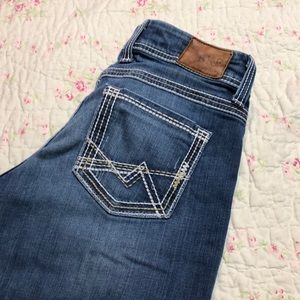 BKE CULTURE BOOT CUT MIDRISE JEANS 30L